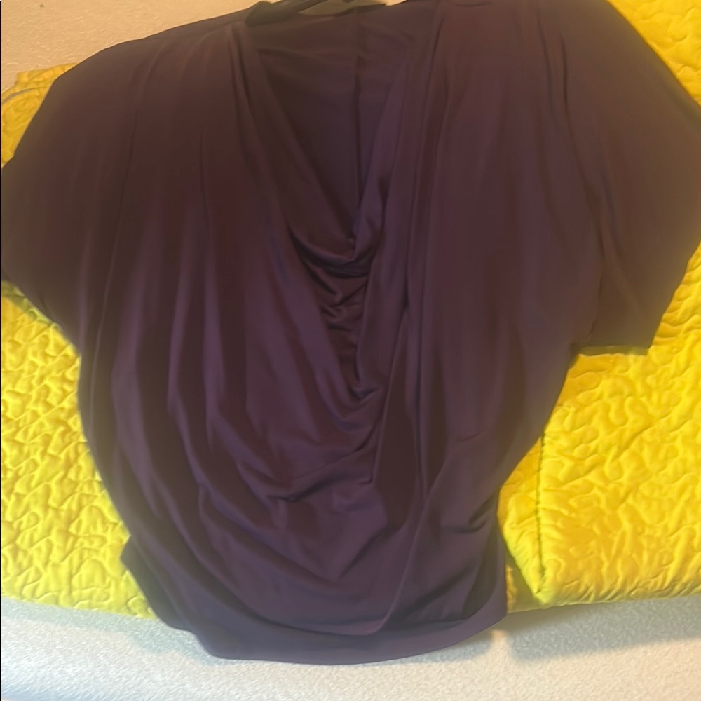 Elegant Purple Blouse